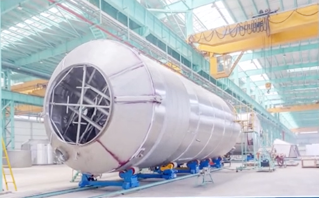 large pipe welding rotator