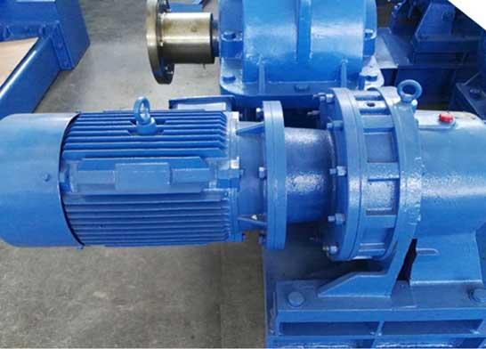 beam flange straitening machine